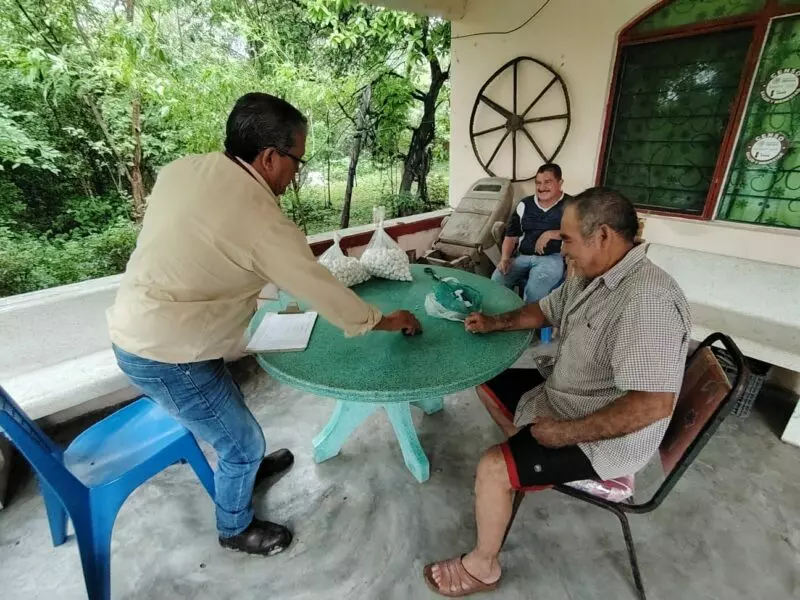 Refuerza Gobierno de Tamaulipas acciones de desinfección del agua en comunidades rurales