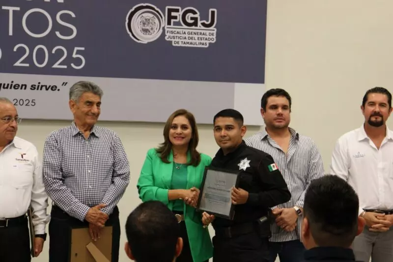 Reconoce Mesa Ciudadana de Seguridad y Justicia de Victoria a elementos de la Guardia Estatal