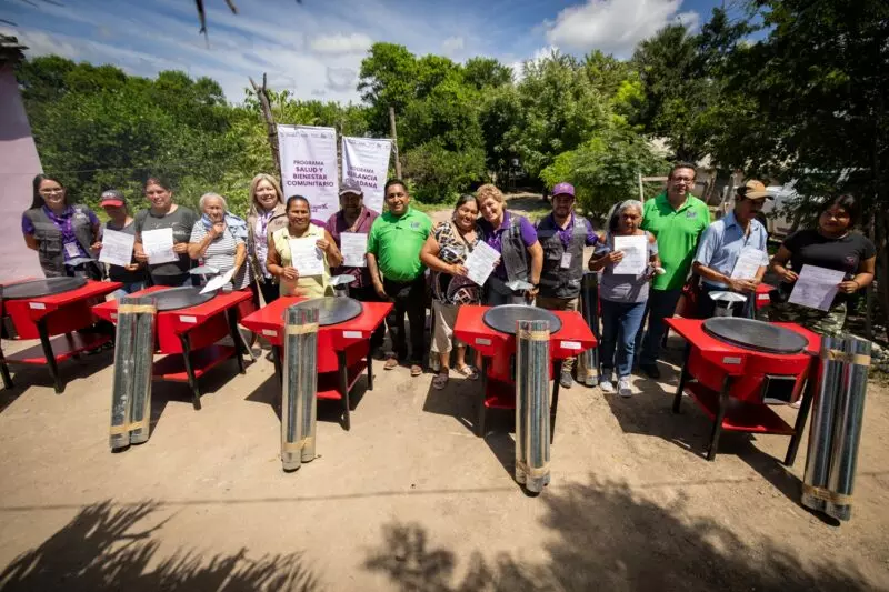 DIF Tamaulipas impulsa bienestar en comunidades rurales con estufas ecológicas y proyectos de captación de agua