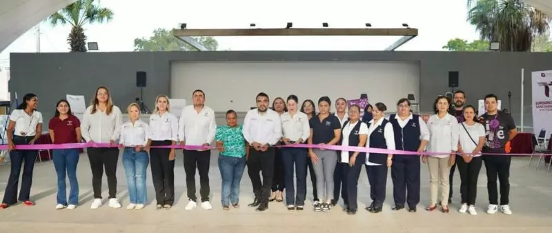 Realizan Feria de Servicios para las Mujeres por la Paz en Ciudad Victoria