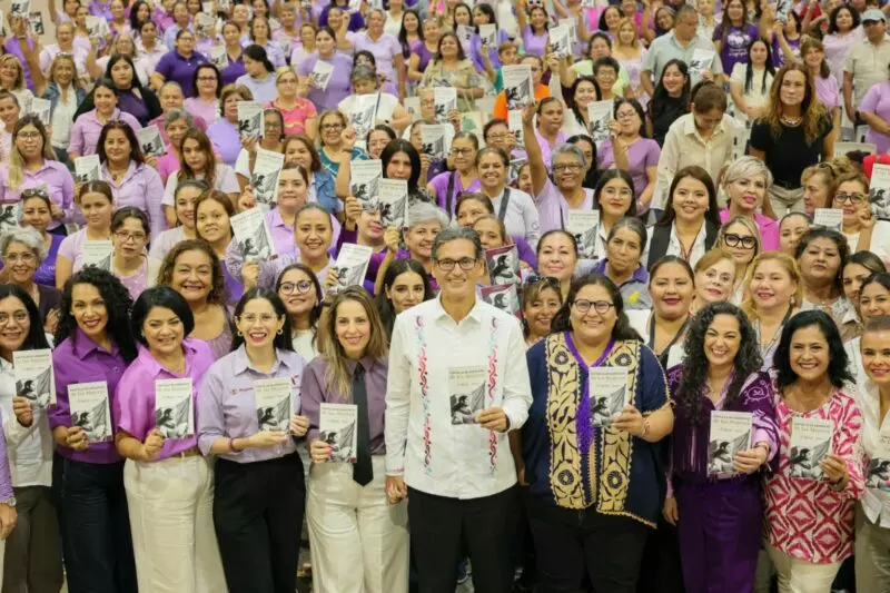 Visita Tamaulipas Citlalli Hernández y llama a construir un país sin violencia contra las mujeres