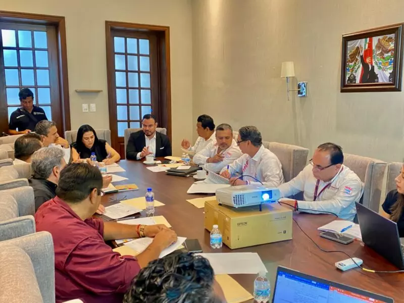 Refuerza Gobierno del Estado coordinación con municipios del sur para fortalecer la seguridad pública