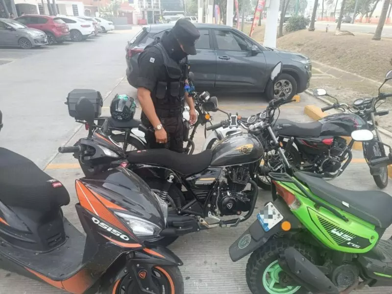 Operativo “Moto Segura” inspecciona diariamente hasta 300 motocicletas a lo largo de la entidad
