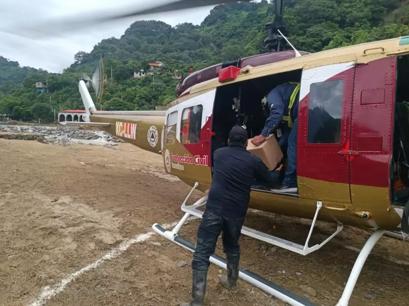 Envía Tamaulipas apoyo a población afectada por lluvias en Veracruz