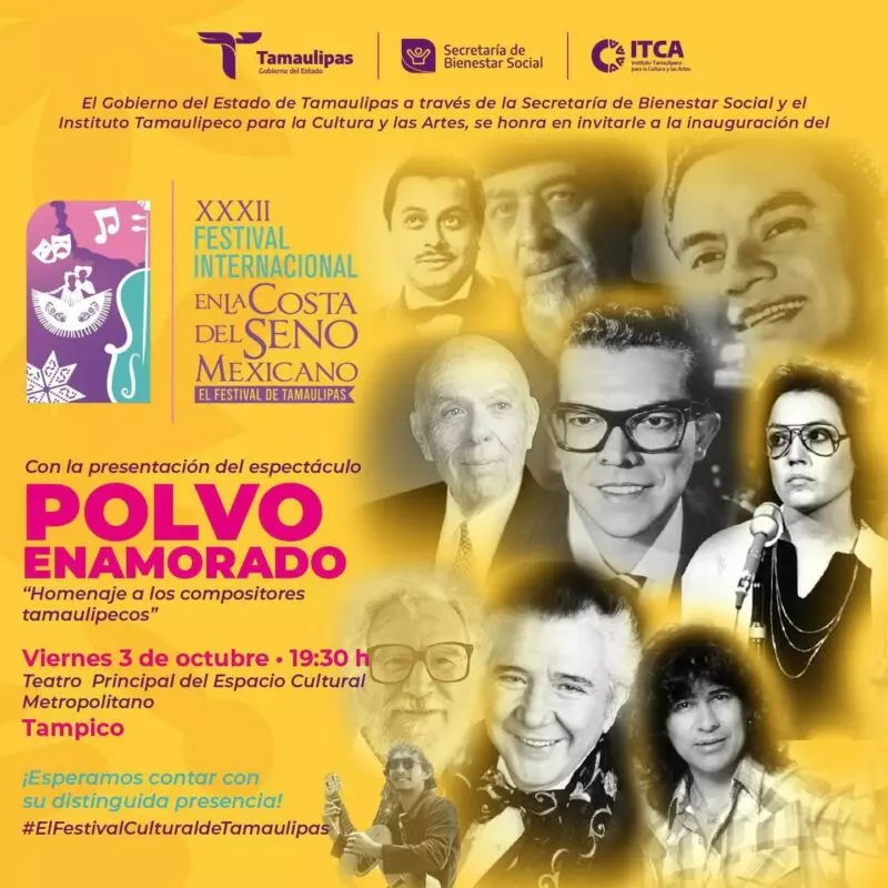 Tamaulipas abrirá sus puertas al mundo con la tercera llamada del Festival Internacional en la Costa del Seno Mexicano 2025