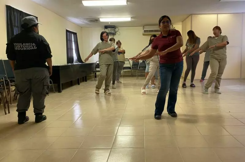 Mujeres PPLs del CEDES Reynosa se preparan para Concurso Nacional de Baile Penitenciario