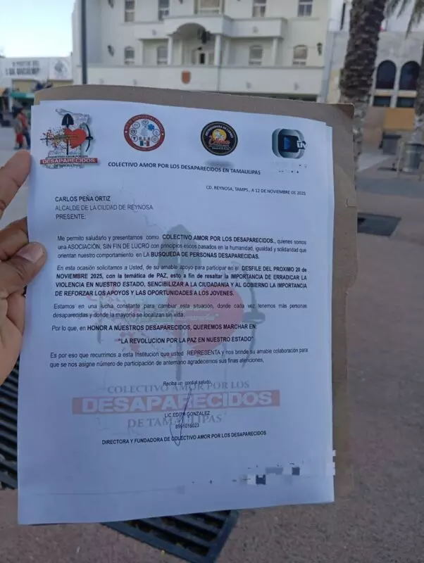 Solicita colectivo de desaparecidos participar en el desfile del ‘20’