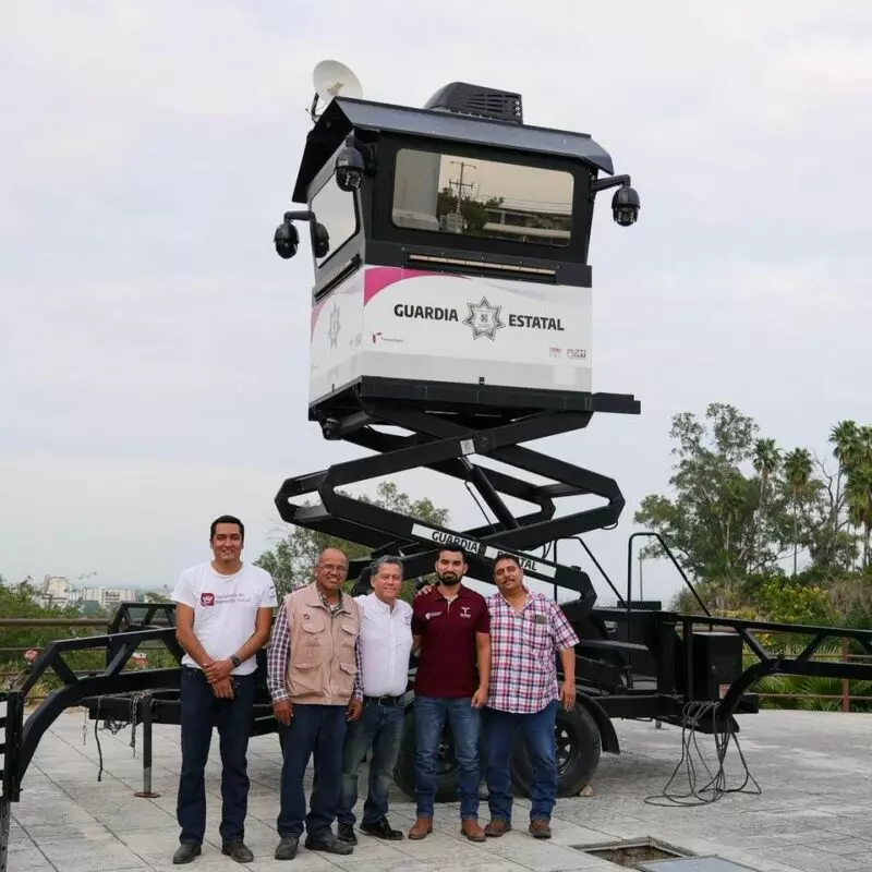 Refuerza SEBIEN vigilancia en parque La Loma en la capital tamaulipeca
