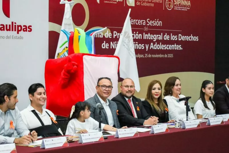 Tamaulipas reafirma su compromiso con la protección de los derechos de niñas, niños y adolescentes