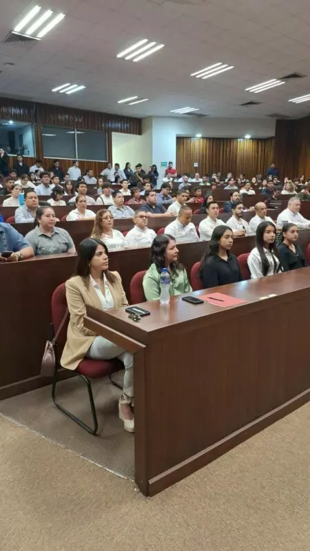 Participa STPS en arranque de la “Semana de Seguridad Industrial” en la UAT