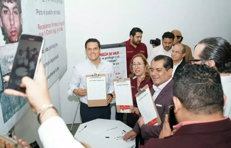 Tamaulipas celebra y respalda iniciativa de recolección de firmas para solicitar justicia en caso Cabeza de Vaca