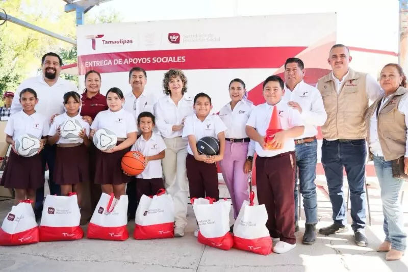 leva SEBIEN apoyos sociales a Méndez