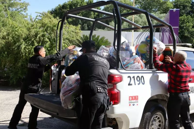 Se suma Secretaría de Seguridad Pública a Colecta DIFtón 2025