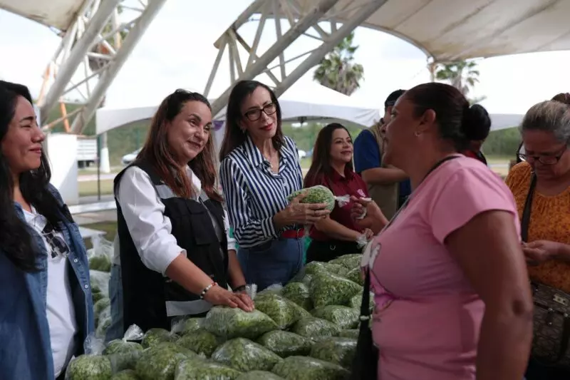 DIF Tamaulipas acerca alimentos saludables y a bajo costo a las familias de San Fernando