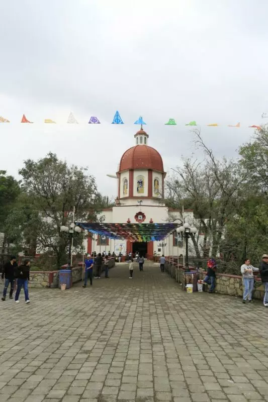 Antes de su inauguración, se incrementan visitas a la Virgen monumental de El Chorrito