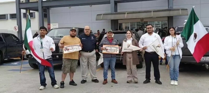 Recibe Instituto Tamaulipeco para los Migrantes a más de 120 vehículos de la Caravana “Arroyo Seco”