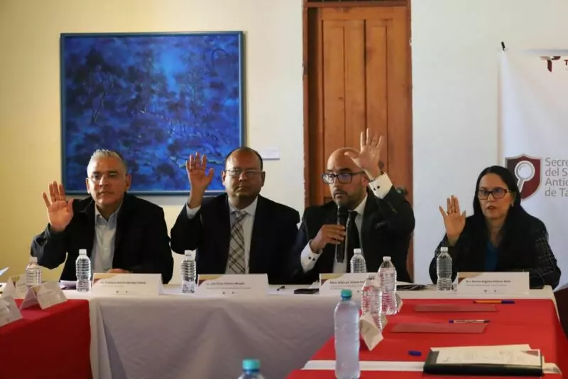 Realiza SABG Tercera Sesión Extrao0rdinaria del Órgano de Gobierno del Sistema Estatal Anticorrupción