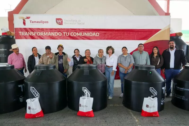 Lleva SEBIEN apoyos sociales a Hidalgo y Mainero