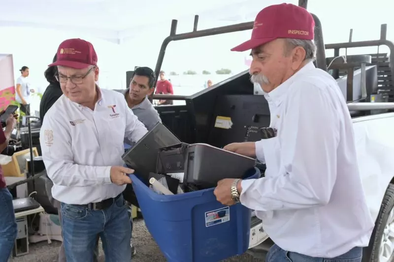 Responde ciudadanía al llamado ambiental con Reciclatón