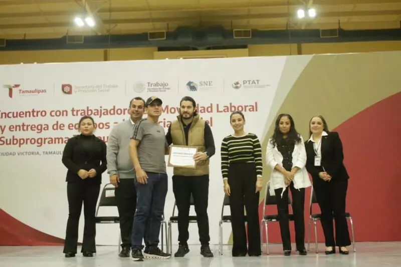 Impulsa STPS Tamaulipas la movilidad laboral internacional con acompañamiento institucional