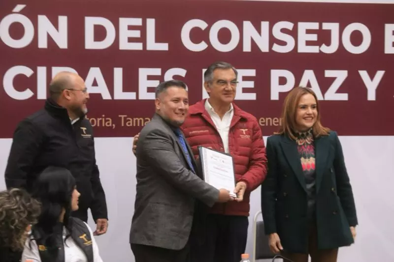 Instala Tamaulipas Consejos de Paz y Justicia Cívica; es primera entidad donde se entregan títulos a asociaciones religiosas