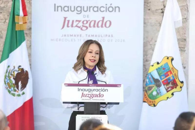 Inaugura Poder Judicial de Tamaulipas nuevas instalaciones del Juzgado en Jaumave