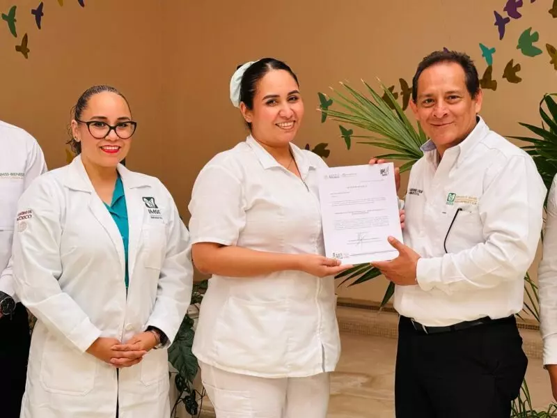 Entregan nombramientos a titulares de Centros Especializados IMSS Bienestar Tamaulipas