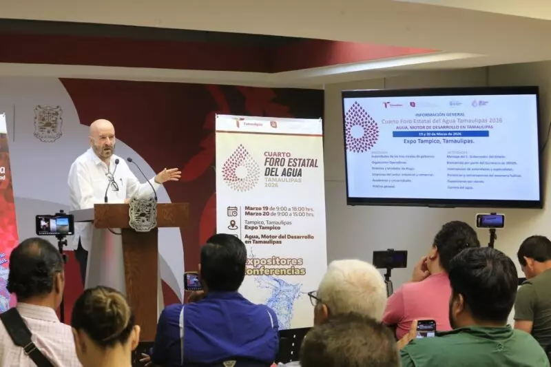 Anuncian actividades por el Día Mundial del Agua 2026