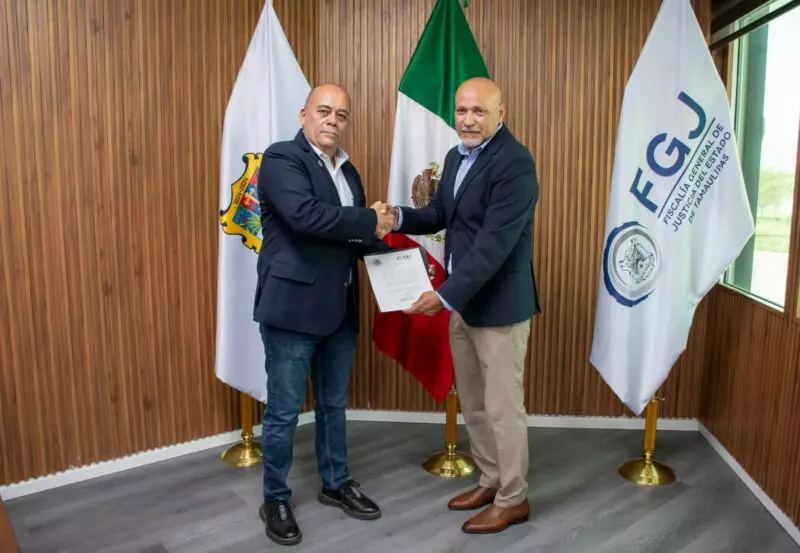 Designan nuevo Comisario General de Investigación de la Fiscalía General de Justicia de Tamaulipas
