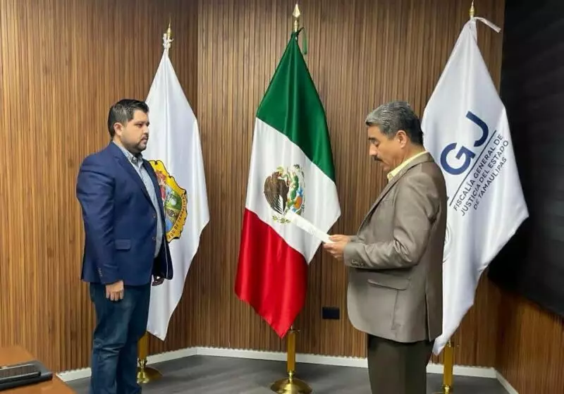 Protesta  Secretario Técnico del Comité de Ética, Conducta y Prevención de Conflictos de Interés de la Fiscalía de Tamaulipas