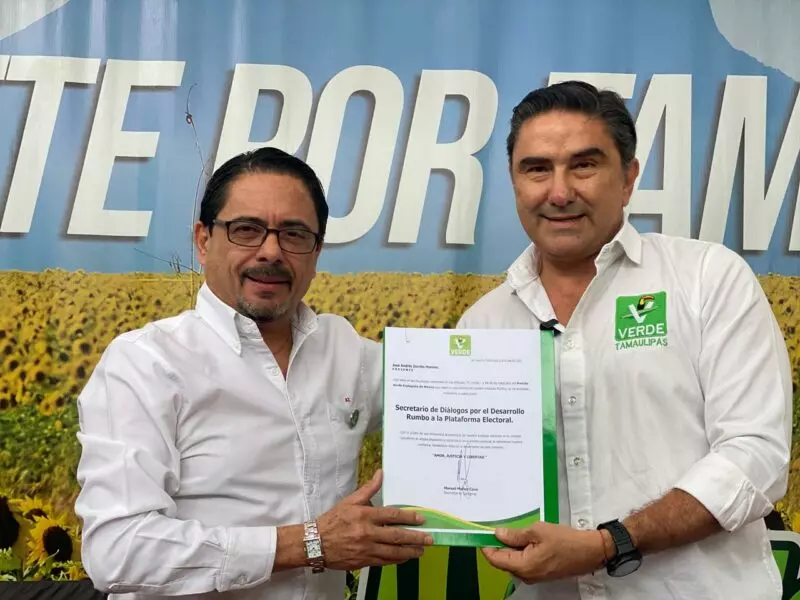 PVEM en Tamaulipas refuerza trabajo territorial y suma a José Andrés Zorrilla a su proyecto