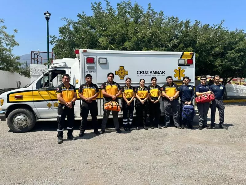 Cruz Ámbar despliega 73 elementos en Tamaulipas durante periodo vacacional