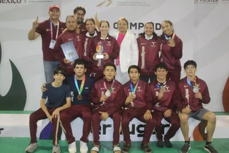 Tamaulipas es el mejor en judo dentro de la Olimpiada Nacional 2026