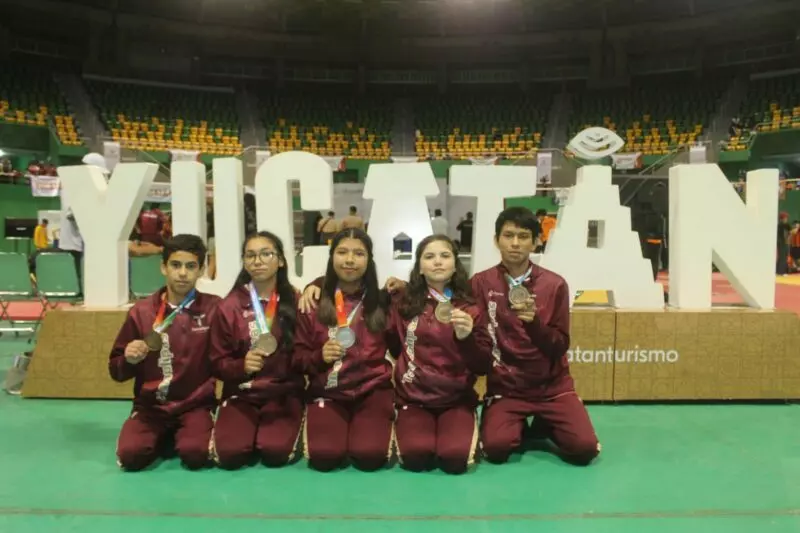 Suma Tamaulipas tres oros en histórica  jornada de judo