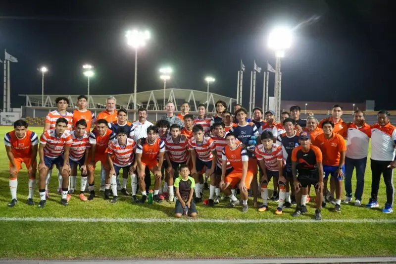 Celebran partido amistoso Correcaminos UAT Premier y Guardia Nacional 