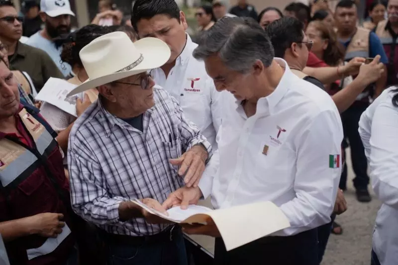 Américo y María de Villarreal llevan atención integral a las familias de Nuevo Morelos