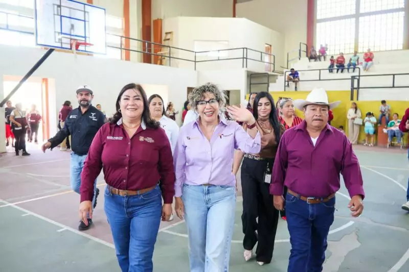 Lleva SEBIEN apoyos sociales a Camargo y Miguel Alemán