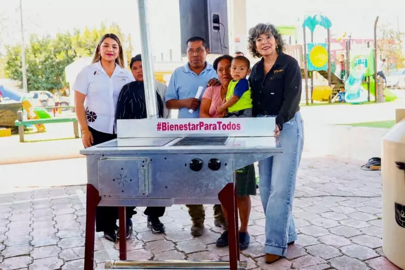 Lleva SEBIEN estufas híbridas a comunidades