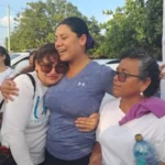 Dafne rompió fronteras: Xicoténcatl caminó abrazando el dolor de una madre