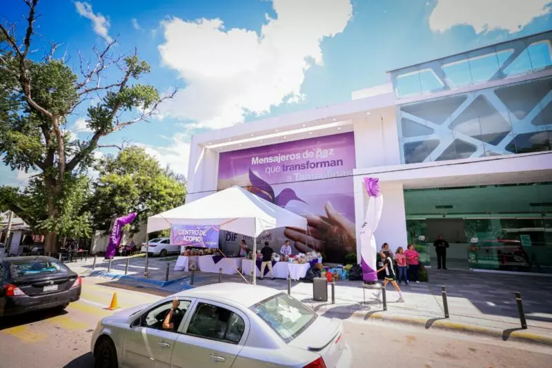 DIF Tamaulipas abre centro de acopio para apoyar a familias afectadas por los sismos en Venezuela