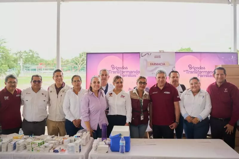 DIF Tamaulipas lleva el Corredor de la Salud a las familias de Altamira