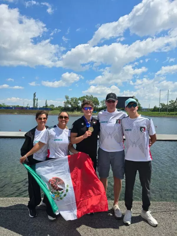 Conquista el tamaulipeco Diego Popa oro y plata en el Panamericano de Canotaje