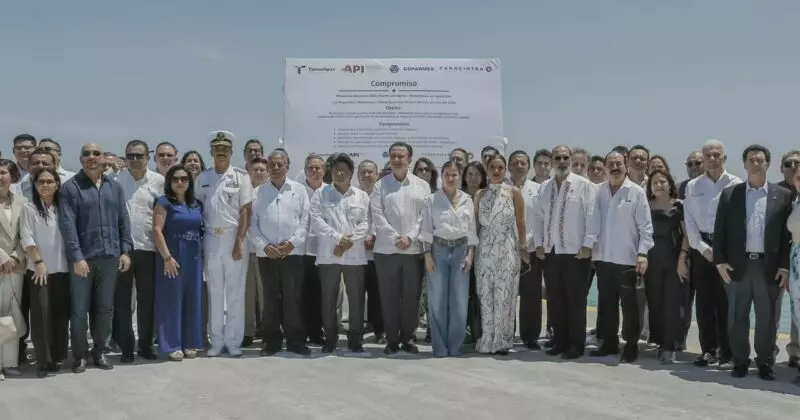 Impulsa Tamaulipas la competitividad logística con avances del Puerto del Norte en Matamoros