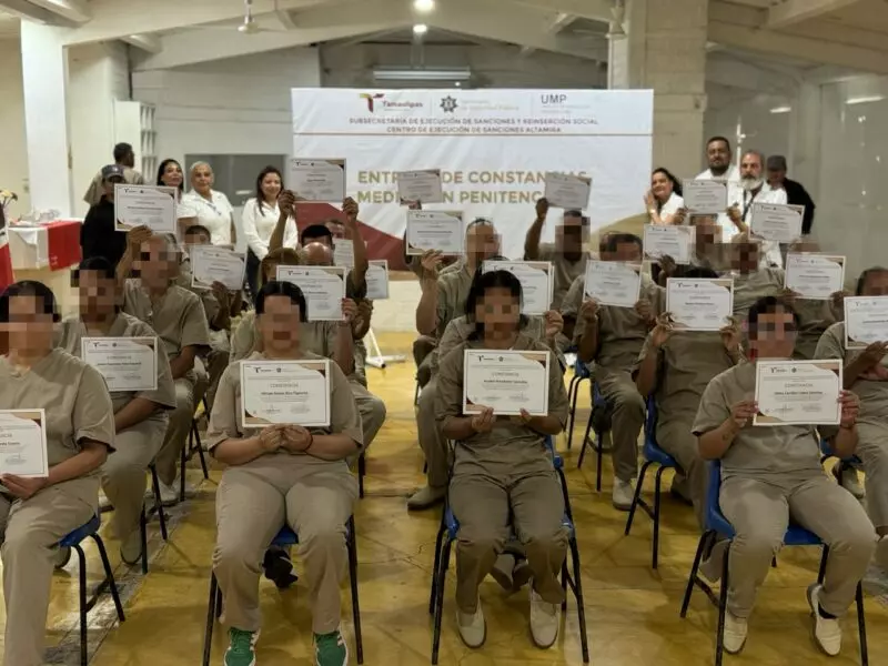 Certifican a PPL de los CEDES Victoria y Altamira en Mediación Penitenciaria