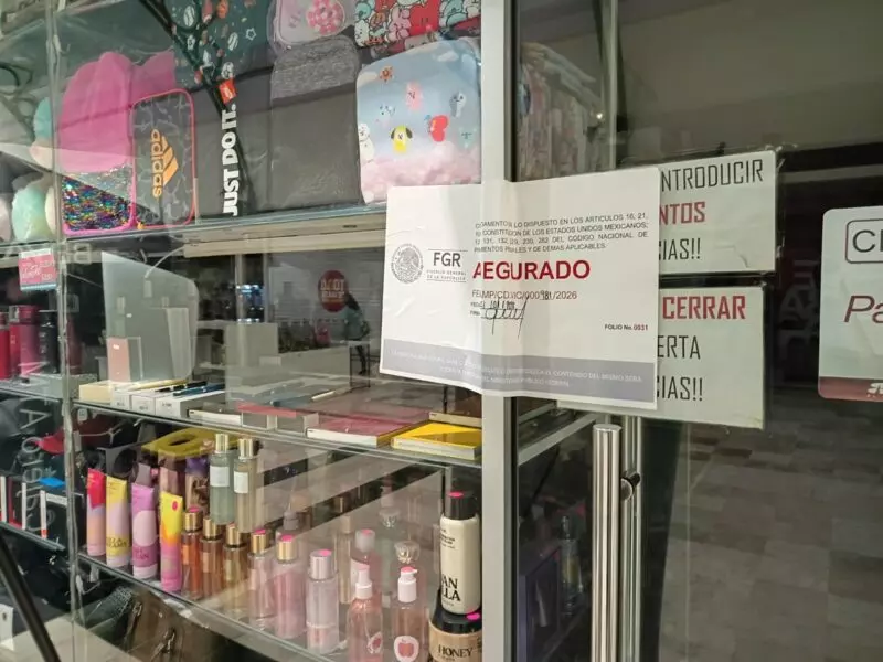Operativo federal en Ciudad Victoria deja dos locales asegurados en Plaza Campestre