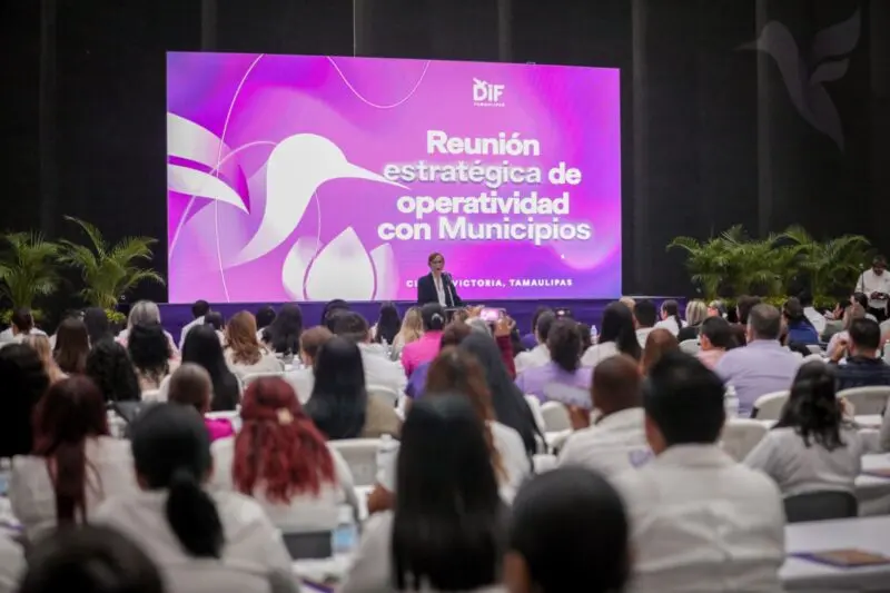 DIF Tamaulipas reúne a los 43 municipios para fortalecer programas de asistencia social