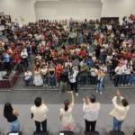 Se reúne Claudia Sheinbaum con jóvenes tamaulipecos: son el eje central del presente
