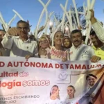 Da la UAT cálida bienvenida a la presidenta Claudia Sheinbaum en el Campus Tampico