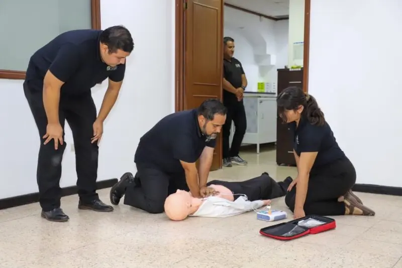 Certifica la SST a la Auditoría Superior del Estado como “Edificio Cardioprotegido”