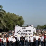 Realizan mega marcha para exigir la liberación del líder fundador de la Columna Cívica “Pedro J. Méndez”